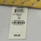 New  55 Club Room Men s Yellow Blue Grid Squares Geometric 100  Silk Neck Tie 3   