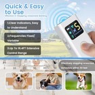 Ultrasonic Dog Bark Deterrent Devices Anti Barking Away 30ft Range-light-3 Modes