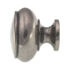 Top Knobs Tuscany Cumberland 1 1 4  Round Cabinet Knob Pewter Antique M206