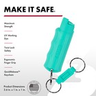 Sabre Red Pepper Spray 054oz Keychain Mint Police Strength Maximum Protection