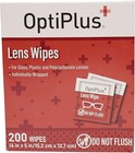 Optiplus Eyeglass Lens Wipes - Pre-moistened Cleaning Wipes For Glasses