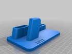 1911 Display Stand Black 3d Printed 2 Mag Slot 