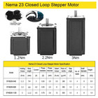 Nema 23 57mm Closed Loop Stepper Motor Easy Servo Kit For Multi-axis Cnc Router
