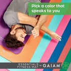 Essentials Thick Yoga Mat Fitness   Exercise Mat With Eas  72 l X 24 w X 2 5
