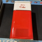 Coca-cola Vending Machine Tin With Bank   Resto Style 7  Tall