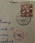 Curacao Dutch West Indies 1941 Cover To Swansea Censor   Luchpost 60c Stamp