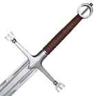Hand Forged Gallow Glass High Carbon Steel Medieval Sword Irish Two Handed Sword