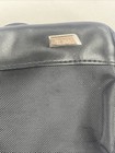 Tumi For Delta Black Zip Pouch Soft Travel Bag Toiletry Case Business Class 5x7   