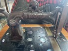 Antique 1800s Rare Elias Howe Decorated Mother Of Pearl Sewing Machine