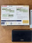 Sharp Wizard Oz-5500 Electronic Organizer - Pda Vintage Original Black