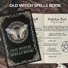 Old Witch Spells Book Essential Tool For Beginner Witches And Wizards Holiday