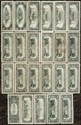 Us Sml Face Federal Reserve Notes -  1   5   10   20   50   100 Bill Collection