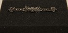 Vintage Antique Brooch Pin Marcasite Sterling Silver 925 6 5