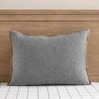 Pottery Barn Teen Camden Sham   Standard   Steel Gray
