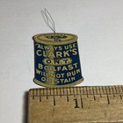 Antique 1900 s Clark s Ont Spool Thread Advertising Needle Threader