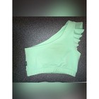Tiger Friday Dance Crop Top Mint Green Size Adult Small