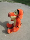  tigger   Orange Tiger Winnie The Pooh Plush Stuffed Animal 12 5  Disney Store