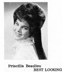 Priscilla Presley High School Yearbook Senior Year  Great Pix Very  Very Scarce