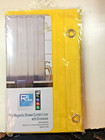 100  Vinyl  Shower Curtain Liner  Reinforced W 12 Metal-  many Unique Colors 