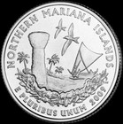 2009 P d Northern Mariana Island  2  Qtrs Us Territories  Bu Uncirculated 