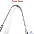 Dental Tongue Scraper Cleaner Stainless Steel Bad Breath For Oral Care Tools New