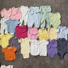 Lot Of 100  Vintage Infant Baby Toddler Girls Clothing Bundle Y2k