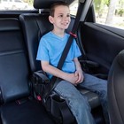 Slim Backless Booster Seat For Toddlers - Lightweight  Portable  Madrid Grey