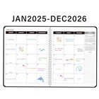 Monthly Academic Planner 2025-2026 Monthly Calendar Black   Monthly 25-26  
