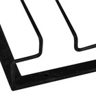 Under Cabinet Wine Glass Stemware Rack Holder Hanger For Kitchen Shelf Home Bar