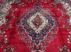 10 3 X 12 2 Semi Antique Vintage Handmade Oriental Vase Carpet Wool Area Rug