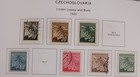 Czechoslovakia- 1945 - 46 - Lot Of Stamps  On Album Page - Used