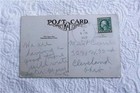 Rare Vintage 1922 Uniontown Pa Pennsylvania Miniature Mini Felt Pennant Postcard