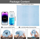 Screen Cd Cleaner Solution Spray Compact Disc Cd-dvd Cleaning Fluid 1 Pack  Blue