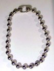 Big Ball Chain Necklace Choker  Grunge  Goth Punk Hipster  Pick Length 12mm Bead