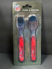 Nfl New England Patriots Football Fork And Spoon Set 3  Years Child Baby