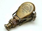 Nautical Binocular Telescope Vintage Spyglass Antique Brass Monocular Best Look