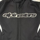 Alpinestars Mens Textile Armoured System Motorcycle Jacket Black Size M