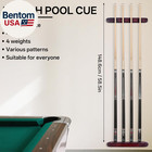 Pool Cue Stick Set  Canadian Maple 58 Inch 18 19 20 21oz 13mm Tips  New Upgraded