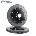 A Set Of Six-piston Ceramic Brakes With 400 34mm  Suitable For Nissan Gtr35 350z
