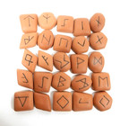 25 Piece Rune Stones Set With Burlap Bag