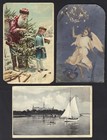 Denmark Sweden Norway 1900-60s Collection Of 19 Cvr Inc 3 Post Cards All To U s 