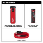 Milwaukee Redlithium Usb Charger And Portable Power Source Kit