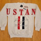 Vintage Ford Mustang Sweatshirt Mens Medium Classic Fit Long Sleeve Usa Made New