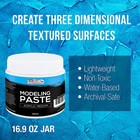 U s  Art Supply Modeling Paste Acrylic Medium  500ml Tub