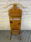 Vintage 1950   s Western Ranch Boy Valet With Horns Kids Room Decor
