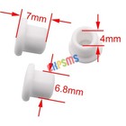 50 Pcs   kp-rs-318-2 Thread Eyelet Ceramic Fit For Tajima