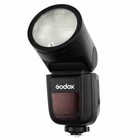 Godox V1-n Round Head Ttl 1 8000s Hss Speedlite Flash For Nikon Camera Ak-r1 Kit