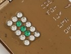 Vintage 1960s Jeweled Mini Metal Purse Pocket Flip Telephone Address Book