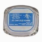 Vintage Glass Marketing Ashtray   Shock Electric Co     Lafayette California Ca