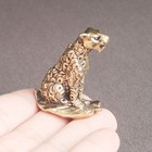 Leopard Table Sign Decor Desktop Adornment Home Small Decoration